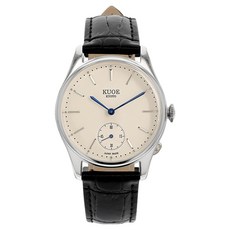 OLD SMITH Bar Index皮革錶帶手錶 90-001