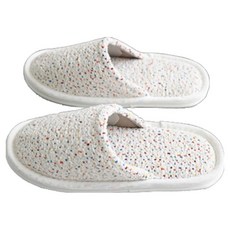 Buybeam 馬芬居家拖鞋 封閉型, 白色, 1組