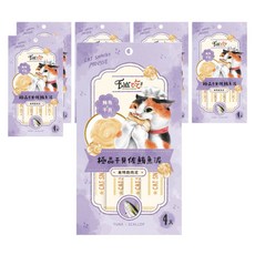 Eat's 易特廚 貓肉泥 極品干貝佐鮪魚泥, 6袋, 鮪魚口味, 360g, 貓咪軟糧, 鮪魚