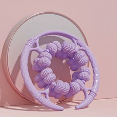 MICHAEL FITNESS 麥克健身 32輪全包覆 小腿按摩器 珍珠紫, 腿部按摩神器, 1個