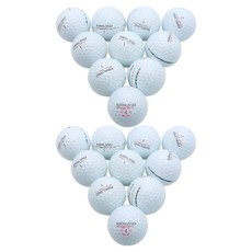 Kirkland 科克蘭 Unique Epic二手混合高爾夫球 A級 42.67mm, 20顆, 1組, 白色