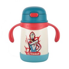 BEDDYBEAR 杯具熊 中透不銹鋼保溫學飲杯 316不銹鋼 閃亮戴拿, 藍色/紅色/米色, 630ml, 1個