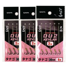 SAPA Dodo Tanago 凱夫拉 2股 6號 SDD-DK2S306, 3個, 10入