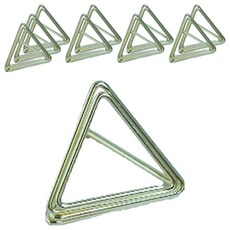 Keublance 時尚便條支架 愛心雙三角黏貼式便條夾, 10個, 金色