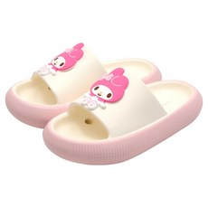 三麗鷗女童款美樂蒂軟拖鞋