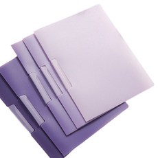 Jo & Betty 漸層文件夾, 紫色, 5個