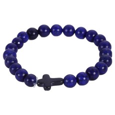 Cash Rich 許願情侶幸運十字架手鍊 ONE SIZE, 款式 8, 1個