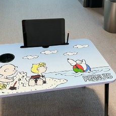 PEANUTS 史努比 折疊四方桌, 海灘遊玩, 1人
