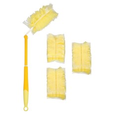 Swiffer Duster 360 撣子 入門組 可伸縮手柄 180cm + 補充裝 4個 混合顏色, 1組