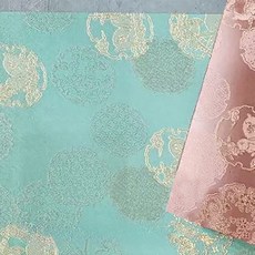 工妙堂 茶席 300 x 30cm, 圓融藍粉, 1個