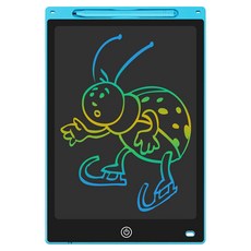 喵汪森林 一鍵清除液晶寫字板, 1LNB10070101, 淺藍色 + 黑貼面