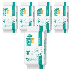 Reddot 紅點生活 拋棄式免撕膠電子束滅菌馬桶坐墊 加寬加長滅菌款 6片, 藍色, 5包