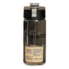 Reddot 紅點生活 無印風便攜茶隔彈蓋水壺, 黑色, 550ml, 1個