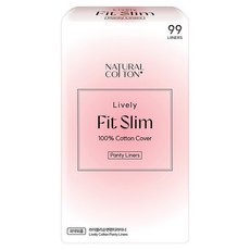 Natural Cotton Lively Fit Slim 護墊, 1個, 一般, 99入