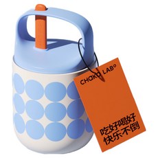 CHAKO LAB LQ環保隨行保溫保冷飽飽杯, 魚丸湯, 450ml, 1個