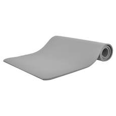 The One 瑜珈墊/防滑墊/地墊 加大加厚款 附綁帶, 1個, 灰色