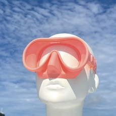 ButterFly Fish 蝴蝶魚 兒童青少年潛水面鏡 MKC2501 (10-18歲適用) 粉色, 14.3 x 7cm