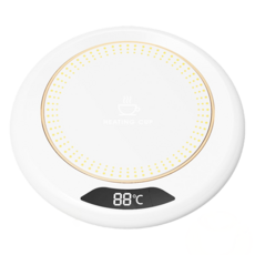AHOYE 三檔調溫USB智能數顯恆溫加熱杯墊, 單一商品