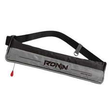 RONiN 獵漁人 INTO THE WILD 腰掛式充氣救生圈, 灰色