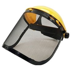割草機用網狀面罩, 1個, 黃色