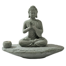 家庭工坊 精緻佛像, 1個, 橢圓形插入式祈福蓋