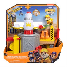 PAW PATROL 汪汪隊立大功 小礫與工程家族 小礫飛船發射基地套組, 1組, 多色