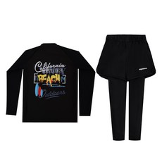 아쿠아티카 아동용 래쉬가드 상의 + 반바지 워터레깅스 세트AQA381+AQA421