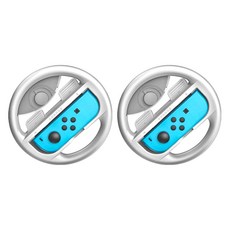 Baseus 倍思 Switch 方向盤握把2件組 BAPGGS03-GA 灰色, GS03, 1組