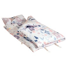 EmBrace 英柏絲 100%純天絲兒童睡袋 含被胎 防踢款, 小小森林