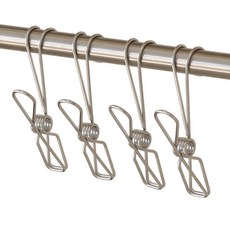 달팽이리빙 메종치비네 304 스텐 고리 집게, 4개