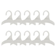 韓國製 Bank 防皺帽子包包掛架, 10個, 象牙白