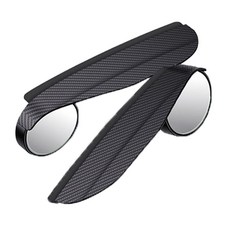 ANBORTEH 安伯特 碳纖魂動 後視鏡雨遮 附圓鏡, 2個, 通用款