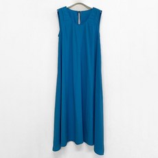 VAN AKE 蝴蝶結傘襬無袖連身裙