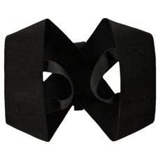 바른 자세 등 어깨 체형 밴드 블랙, 1개