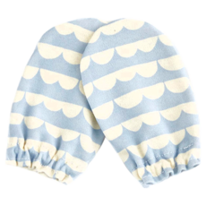 MARURU 新生兒寶寶純棉透氣防抓嬰兒手套 日本製