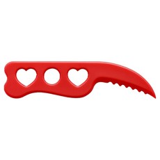 Swan一次性密封外送容器 迷你切刀 紅色, 1件, 1000件