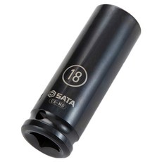 사타 1/2 육각 임팩 롱 소켓 18mm 34411, 1개