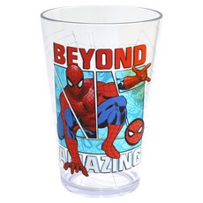 릴팡 마블 스파이더맨 투명 파티 점보컵, 혼합색상, 1개, 500ml