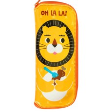 애니팜 무소음 와이드 수저 케이스, 사자, 1개