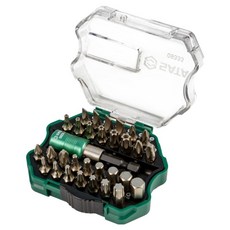 사타 6.3mm 육각 비트 세트 임팩 공구용 09333, 1세트, 31종