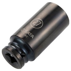 사타 1/2 육각 임팩 롱 소켓 27mm 34420, 1개