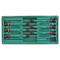 SATA 精密一字及十字螺絲起子6件組 09312, 1套