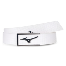 Mizuno 美津濃 Golf RB 自動高爾夫球腰帶 52MYK2301，76~100cm 白色，舒適自動調整，展現專業時尚, 1條