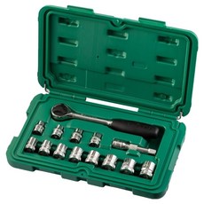 SATA 10mm 六角套筒扳手組 09523, 1套, 14種