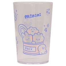 릴팡 라인프렌즈 미니니 투명 점보컵, 혼합색상, 1개, 500ml