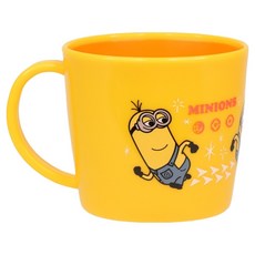 릴팡 유아용 미니언즈 더블컬러 핸들컵 MN8031, 노랑, 1개, 230ml