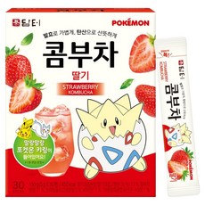 담터 포켓몬 콤부차 딸기, 5g, 30개입, 1개