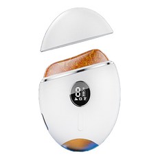 愛康盈 臉部電動砭石按摩儀, 紅色, 1個