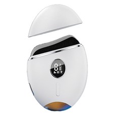 愛康盈 臉部電動砭石按摩儀, 黑色, 1個