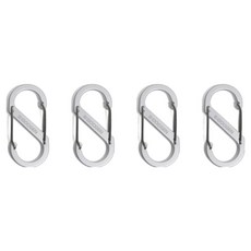 아이두젠 카라비너 S형, 실버, 4개